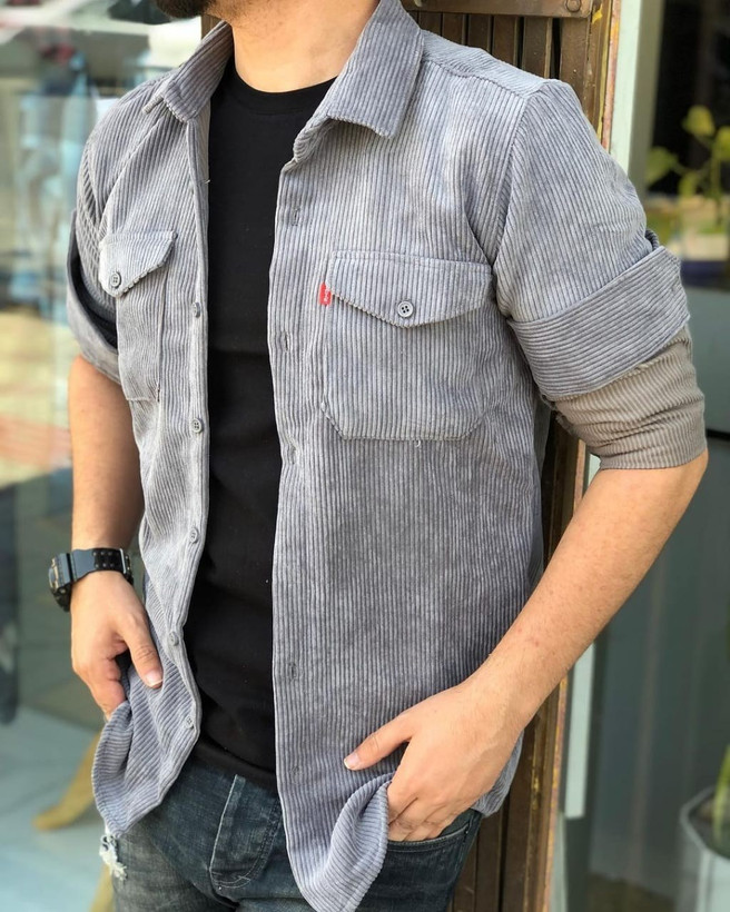 پیراهن کبریتی مردانه اورجینال ترک رنگبندی متنوع کامل