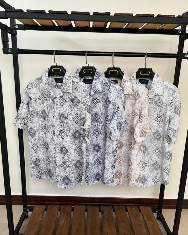 پیراهن کنفی آستین کوتاه مردانه ارجینال،نخ ترک با کیفیتی بسیار عالی تولید شرکت L CON کپی