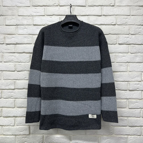 بافت وینگر ارجینال_ خاکستری با خطوط طوسی