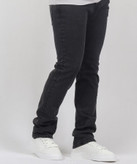 شلوار جین ذغالی تیره راسته تولید شرکت Lcon