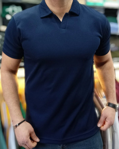 تیشرت مردانه یقه اولد مانی(تیشرت مدل ماسیمو دیوتی)ارجینال