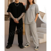 خرید ست تیشرت و شلوار مراکشی یقه گرد خاص