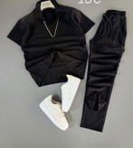 ست تیشرت و شلوار مراکشی ترک مدل یقه دار