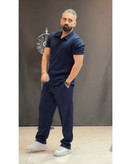 ست تیشرت و شلوار مراکشی ترک مدل یقه دار